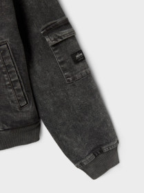 NAME IT Bomber Jakke Luna Dark Grey Denim